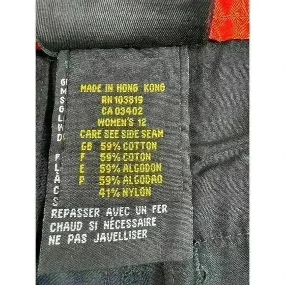 Harley Davidson Vintage 2001 Black Biker Y2K High Waisted Shorts Women’s 12 - Picture 10 of 11